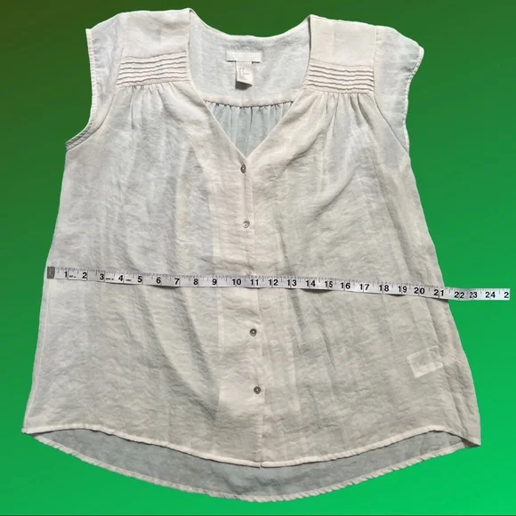 H&M Conscious Collection Button Down Top - Picture 8 of 11